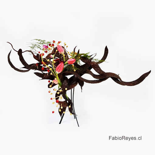  Dise�o natural - Fabio Reyes Allel 
Escuela Chilena de Arte Floral 
Inscripciones 998705440 
